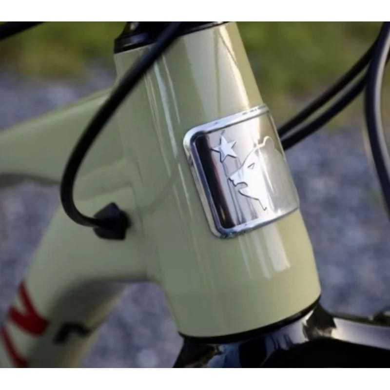 Marin Head Badge Emblem Logo Depan Sepeda Nicasio Lombard Gestalt Gravel Bike Asli Aksesoris Frame