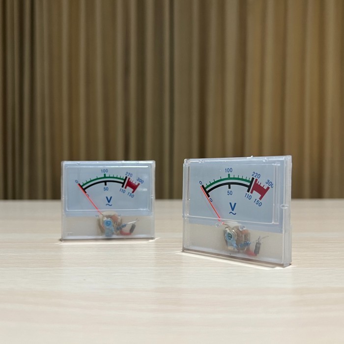 O99 VU METER ANALOG AC BESAR 5.5x4.5 5.5 x 4.5 CM