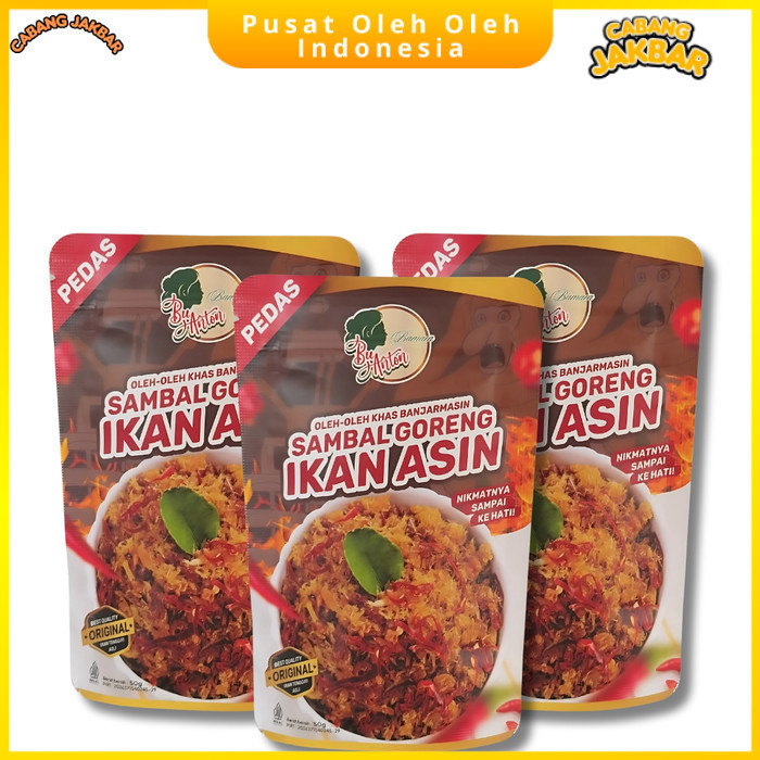 sambal goreng ikan asin khas banjarmasin Ikan Telang Tenggiri Oleh Oleh PO-IN