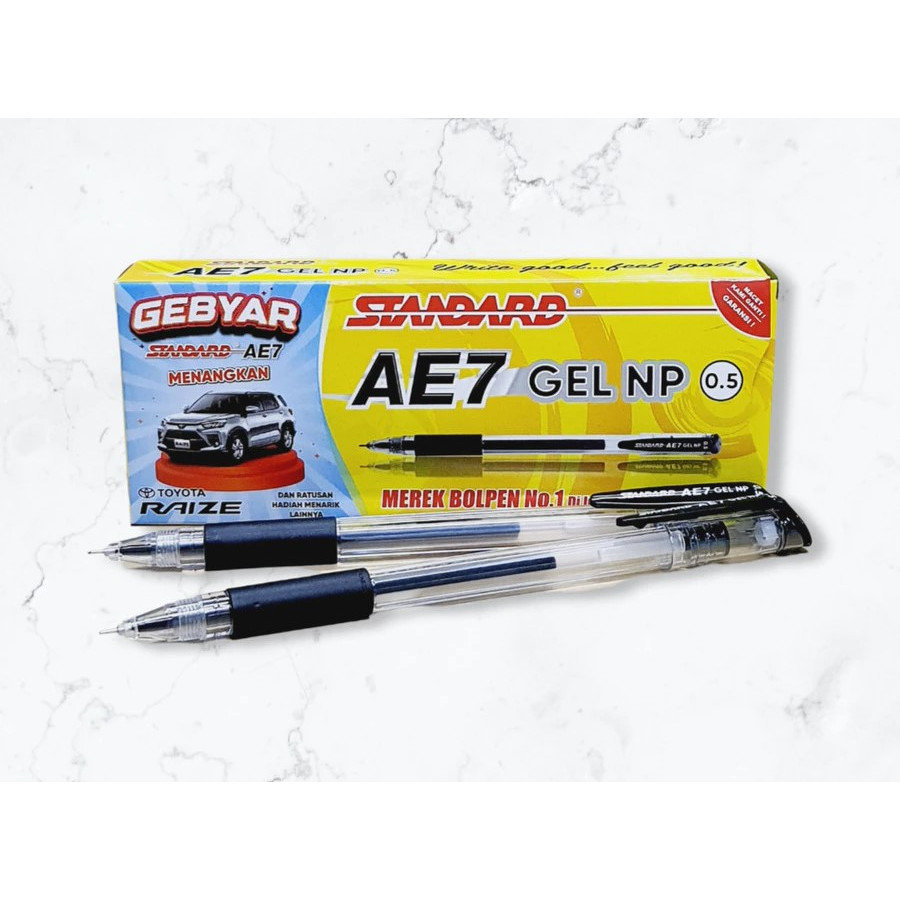 

Pulpen Gel STANDARD AE7 Gel NP 0,5mm (12pc)