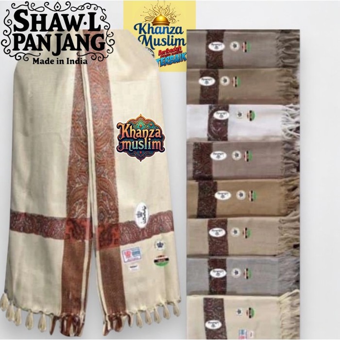 ✨LARIS✨-sorban Haji kashmiri biru - Hijau