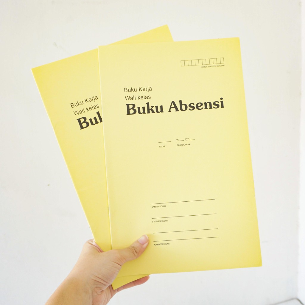 BUKU ABSEN JUMBO / BUKU ABSEN BESAR / BUKU ABSEN SEKOLAH LENGKAP