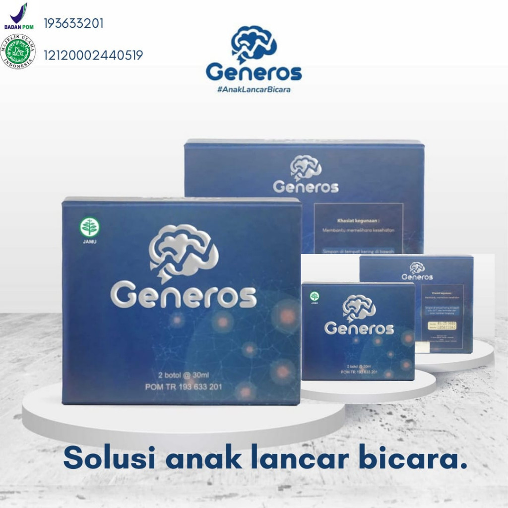 PAKET GENEROS 5 BOX - Generos Original Asli ORI