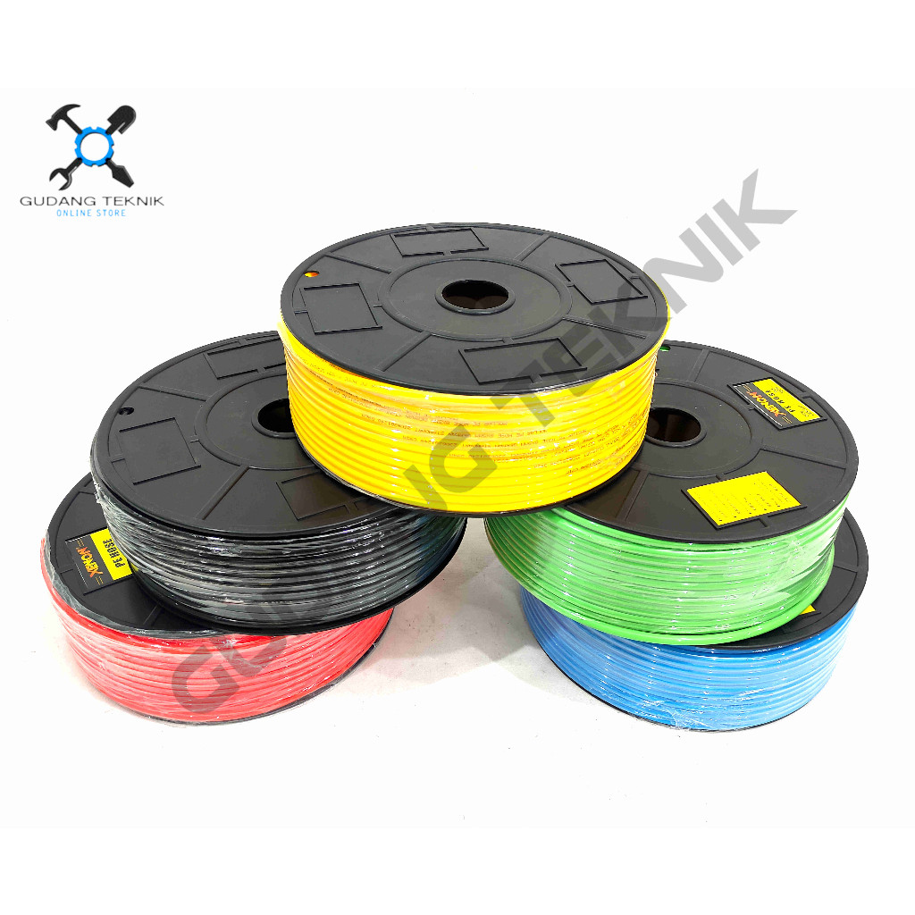 GT65R (XENON 100M) Selang Angin PU PE 8x5mm 1 ROLL 100M XENON / Selang PU Kompresor Pneumatic Hose 1