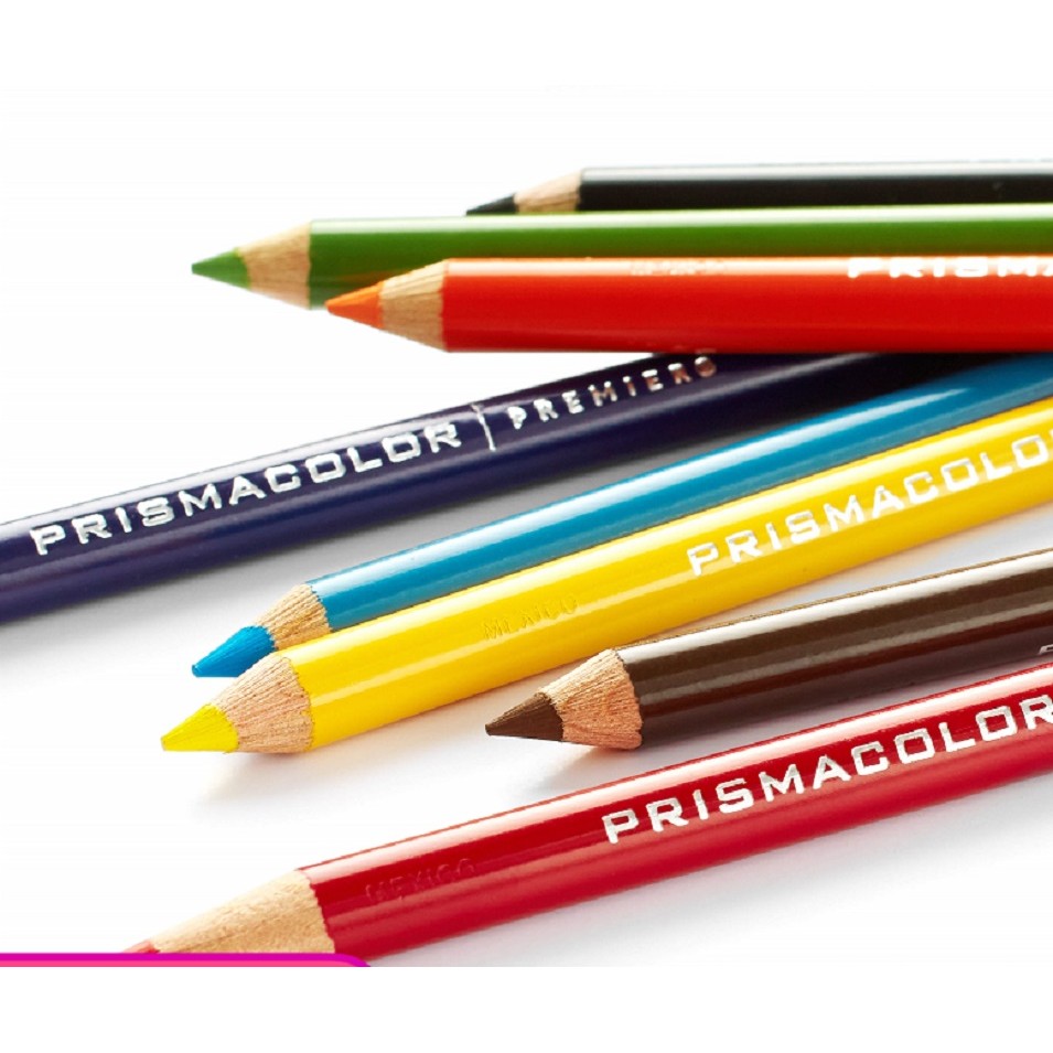 

American prismacolor Colored pencil Pencils Single Oily colored pencils School supplies art supplies