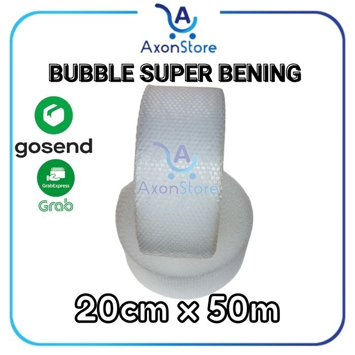 

GROSIR BUBBLE WRAP SUPER BENING 20 X 50 CM Super Tebal