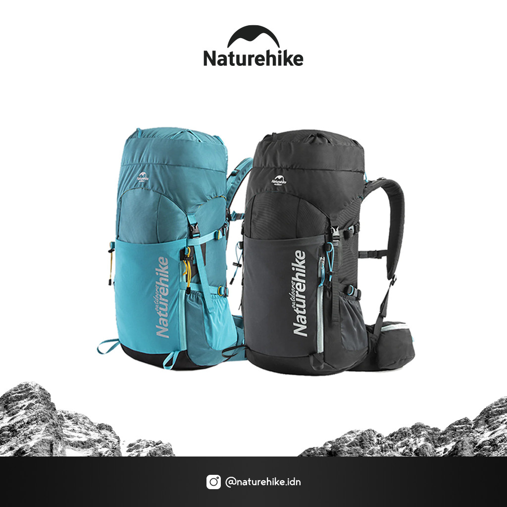 Naturehike NH18Y045-Q Tas Carrier Trekking Backpack 45L (Yunjing)