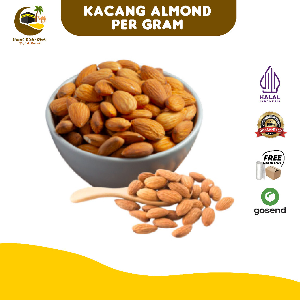 

ALMOND / Kacang ALMOND Roasted Milk flavour In Shell / Kacang Cangkang Arab Rasa Susu/ Kacang Kulit Almon Panggang