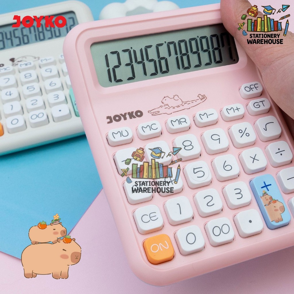 

tyvf Calculator Kalkulator Joyko CC-72CO 12 Dits