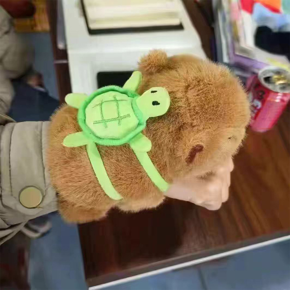 Mainan Boneka Capybara Hand Ring /  Gelang Capybara Maxwell Kawaii Nemplok