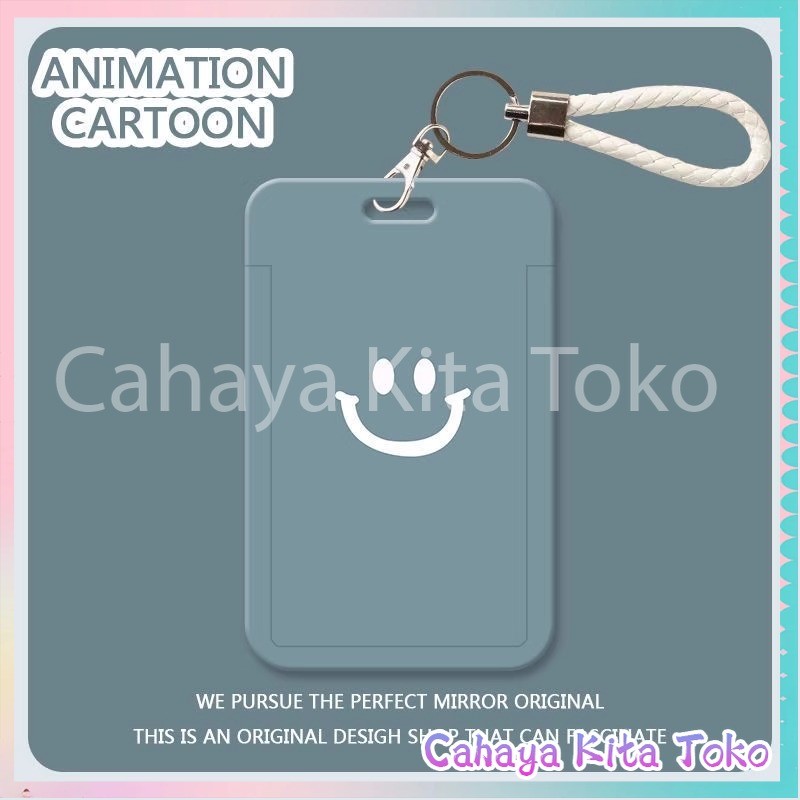 

ID CARD HOLDER/SARUNG KARTU/pesanan Hadiah Khusus/SUPPORT HARGA GROSIR/Ingatlah untuk berhadapan dengan senyum