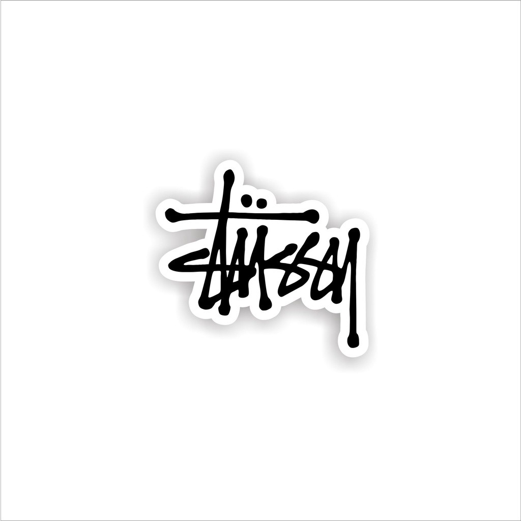 

STIKER STUSSY STICKER STUSSY STIKER BRAND STIKER KOPER LAPTOP BOTOL MINUM TUMBLER SATUAN