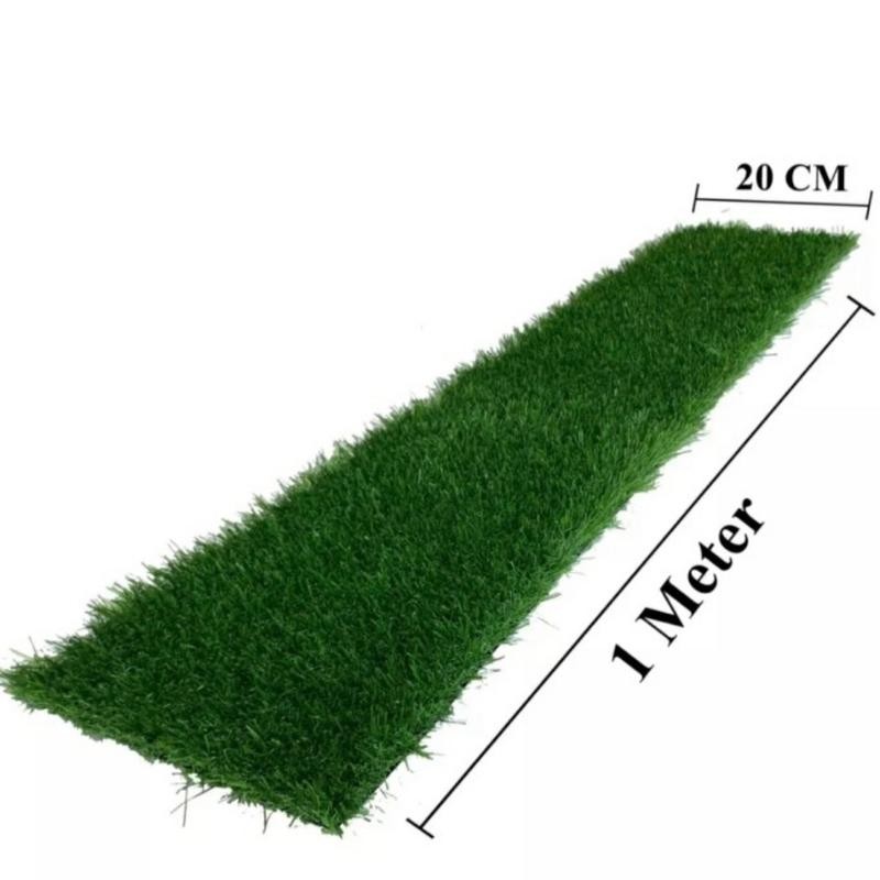 Rumput sintetis swiss 3cm 100cm x 20cm /rumput sintetis murah /rumput sintetis swiss murah