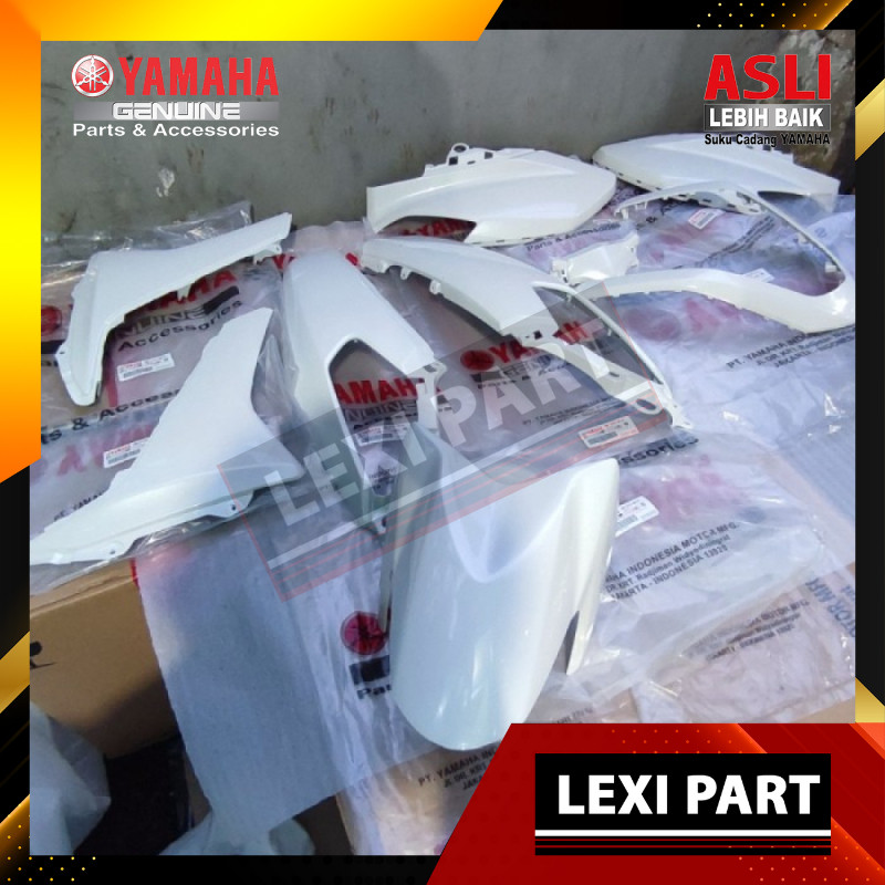 FULL SET BODY HALUS NMAX N MAX OLD 2016-2019 PUTIH ORIGINAL YAMAHA