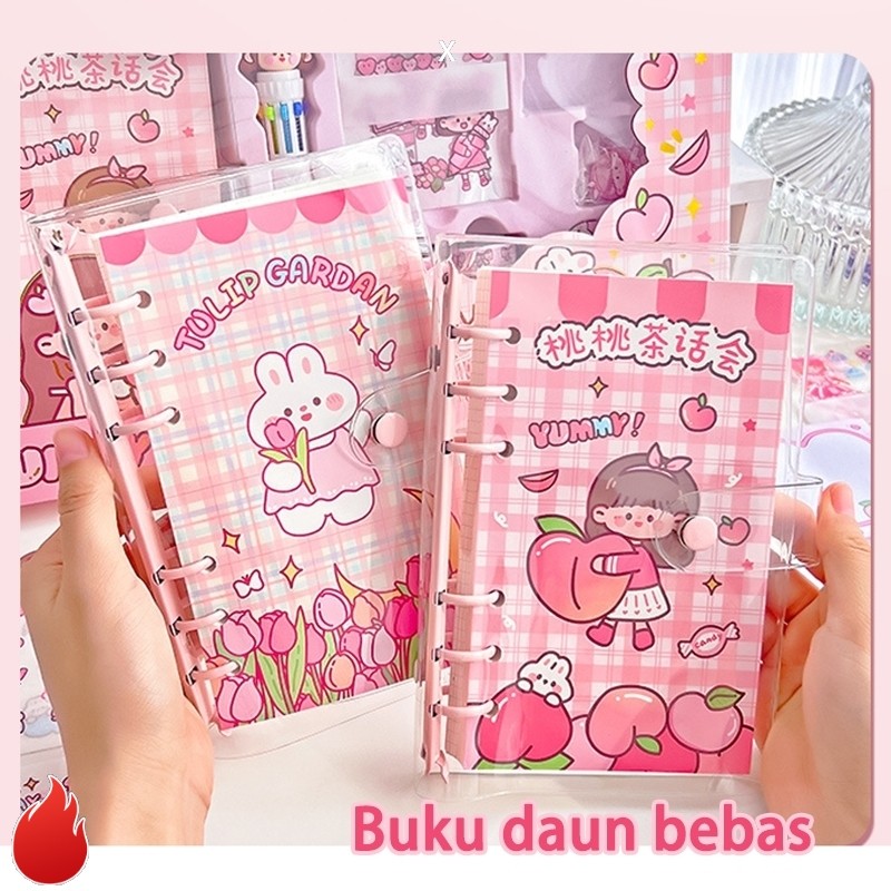 

【Ready stock】 Anak Stiker Lucu Box Tema Kartun Stiker Label untuk Buku Pegangan Diary Dekorasi Stiker Spiral Elegan Bahan Buku Notebook