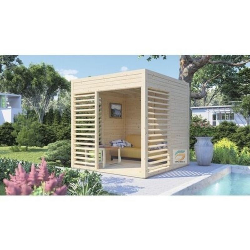 Gazebo Pergola Minimalis Kolam Renang