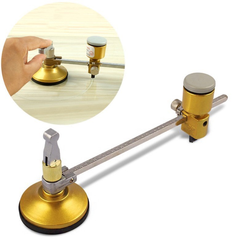 

Glass Cutter For Professional Use And Home Use 400mm Circle Diameter Compasses Cutting Glass Tools