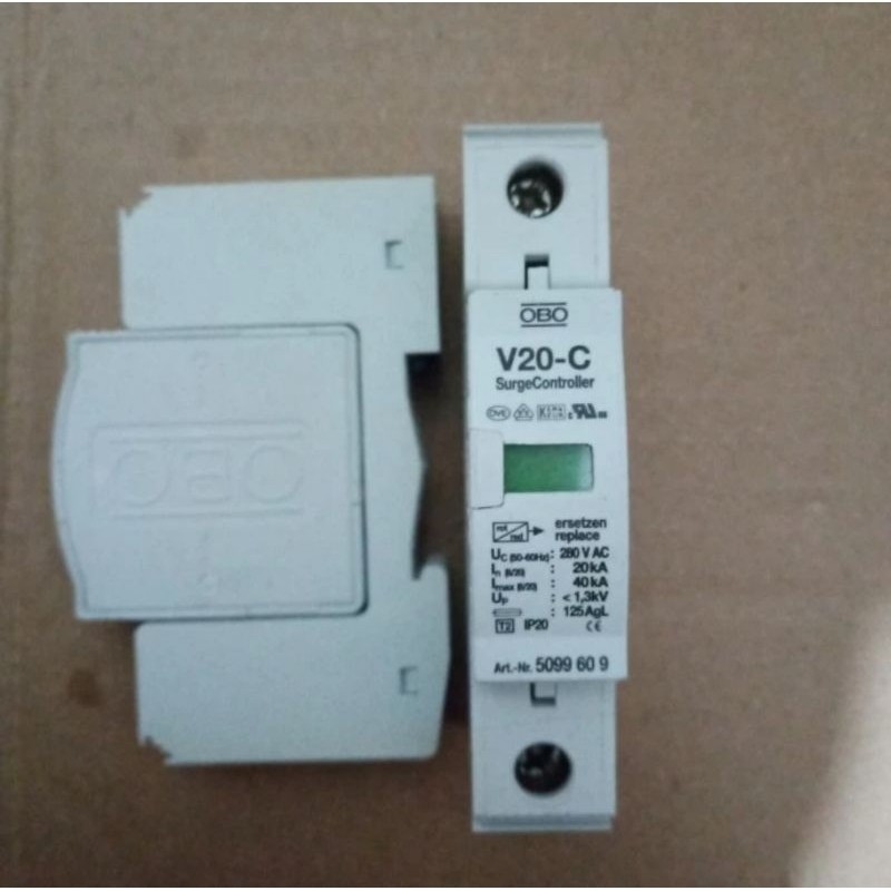surge arrester obo 1p v20 280v