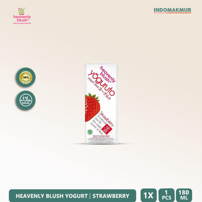 

IDM - Yogurt Heavenly Blush - Yogurt Siap Minum