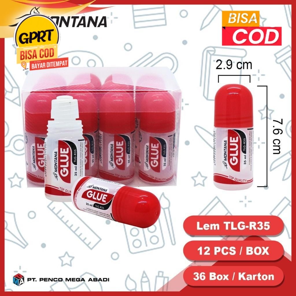 

GPRT Lem Cair Montana 35ml Liquid Glue TLG-R35