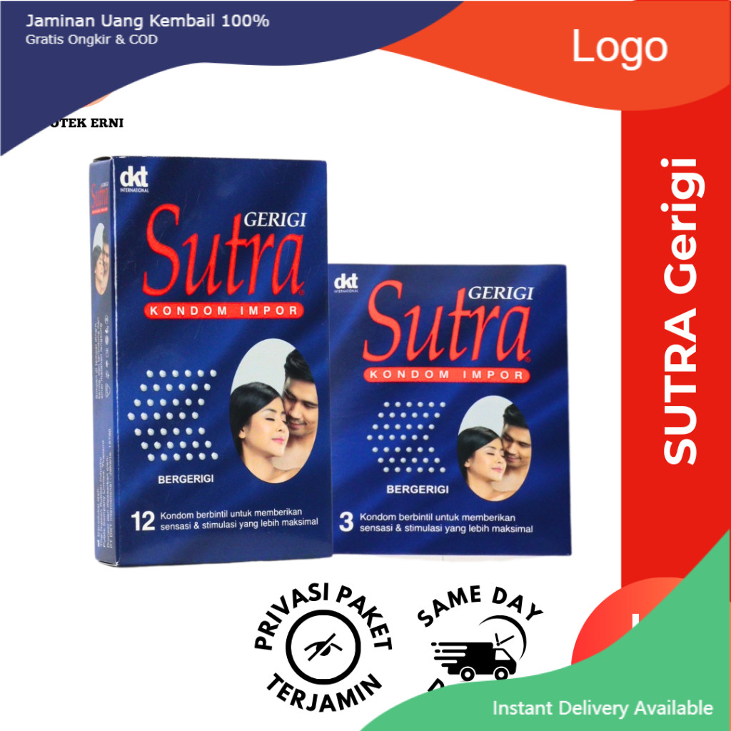 PROMO PROMO  Kondom Sutra Gerigi isi 3 & 12, Kondom Bergerigi, Kondom Sutra Bergerigi, bergerigi hal