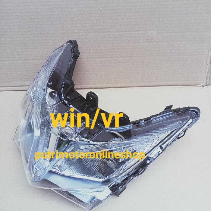 lampu depan reflektor depan Vario techno 125 old lama - win/vr