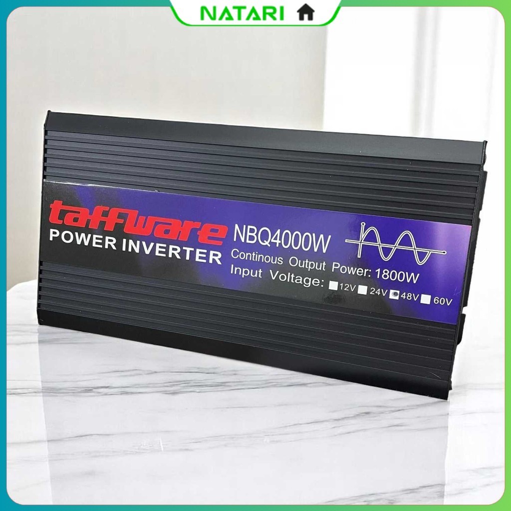 Taffware Power Inverter Mobil Pure Sine Wave DC 48V to AC 220V 4000W - NBQ4000W