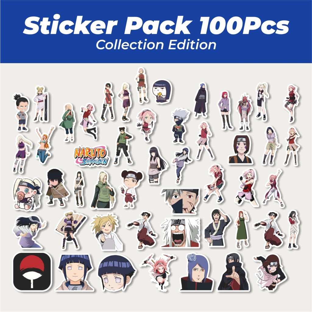 

Hot Stiker Anime Naruto Lucu Anti Air Stikers Berperekat Waterproof Sticker Decal Buat Motor Helm Buku Journal Koper Casing HP Laptop Botol Minum