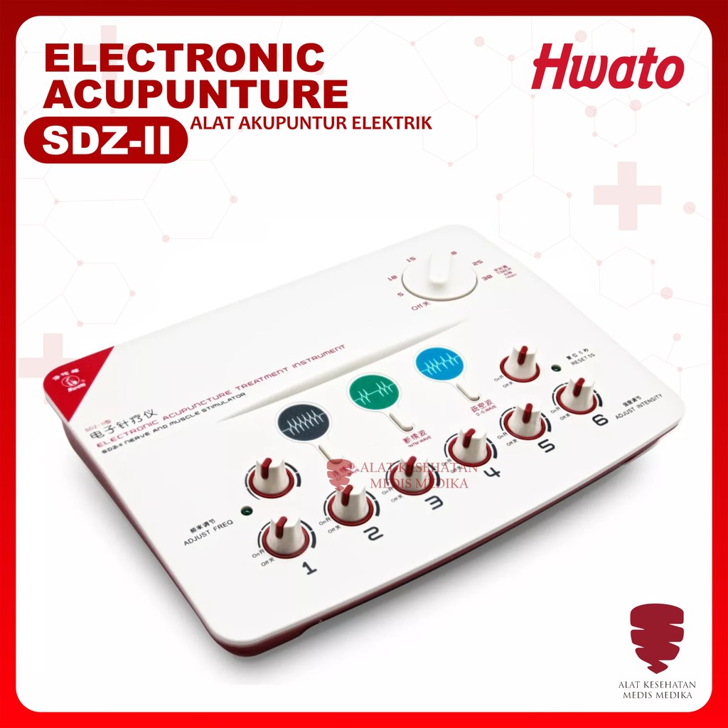 NEW Stimulator Akupuntur Tens Hwato SDZ II Alat Pijat Terapi Elektrik