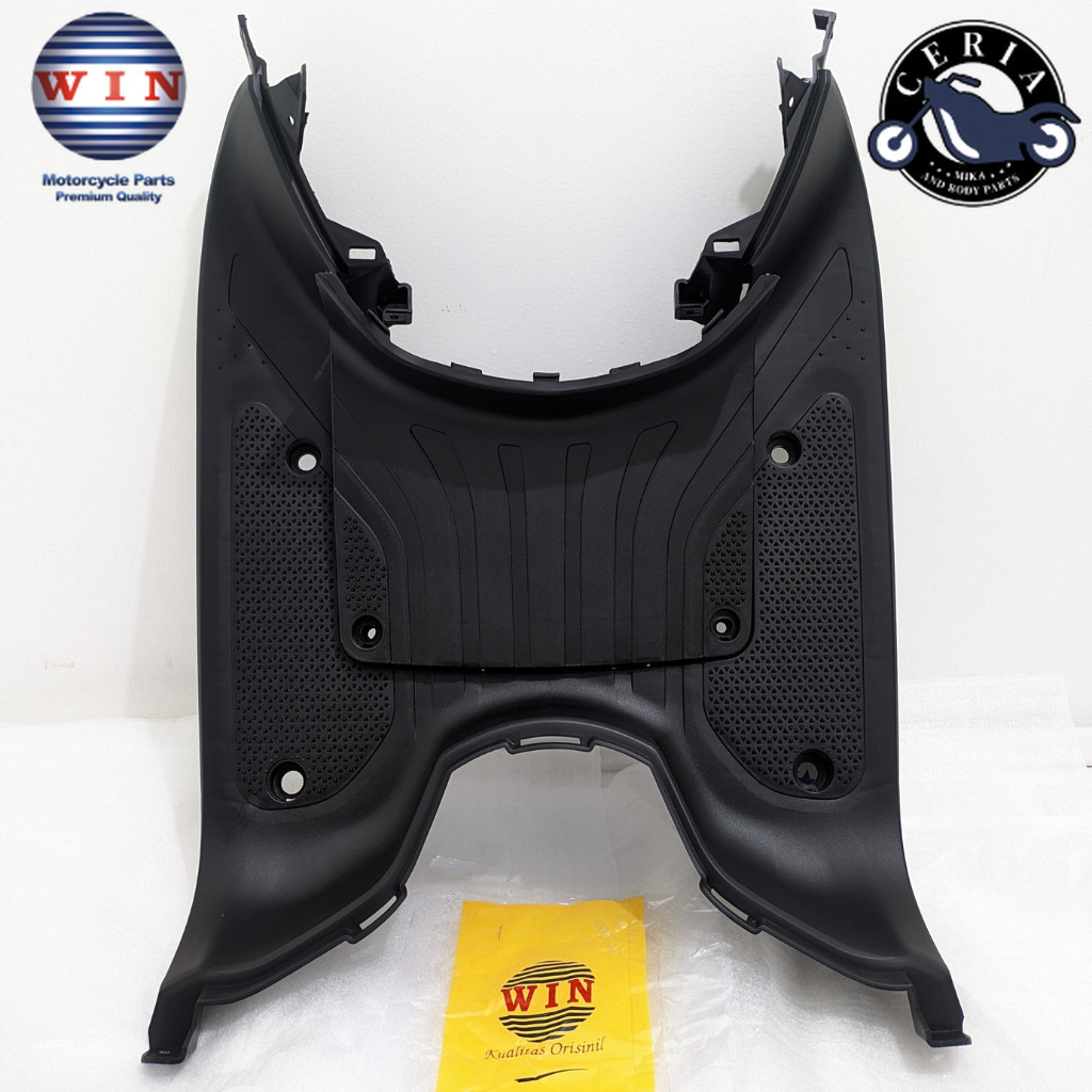 Pijakan Kaki + Tutup Aki Scoopy eSP K2F 2020 2021 2022 2023 | footrest atas WIN | bordes injakan mot