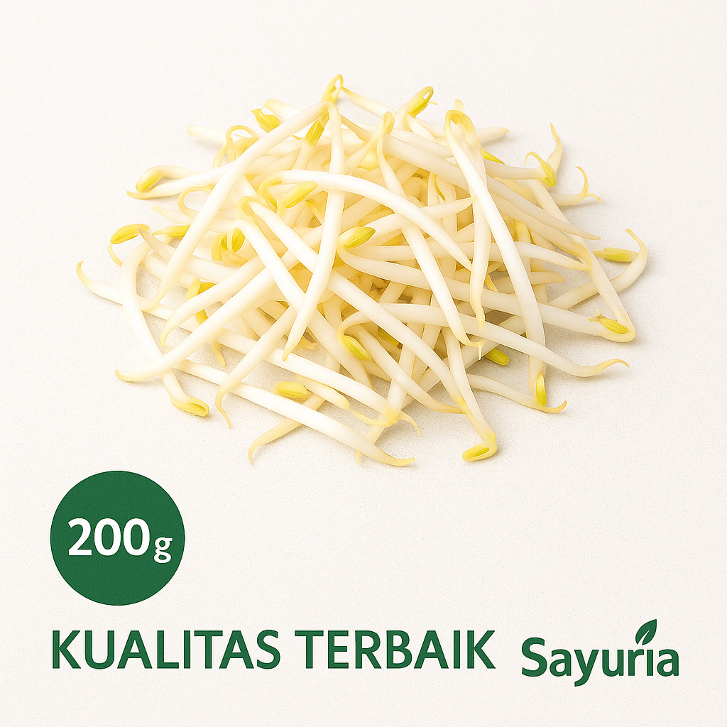 

Sayuria – Tauge Segar 200gr | Tauge Putih Bersih, Cocok untuk Capcay & Soto