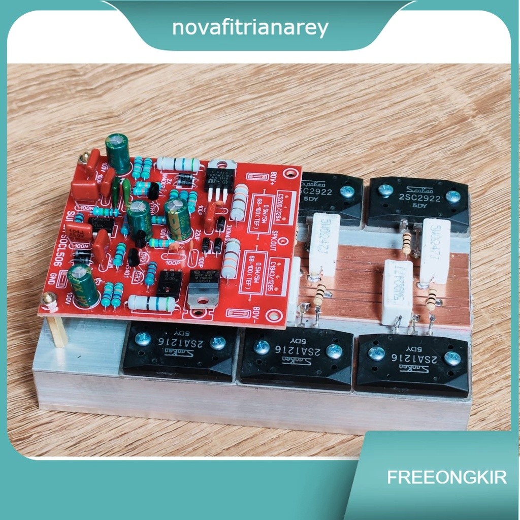Socl 506 3 Set Transistor Final Sanken 5DY