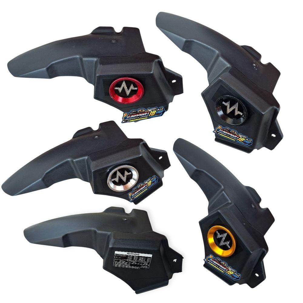 Spakbor Hugger Veloscope Beat Deluxe Scoppy FI Genio LED 2020-2025 Model Kece dengan Desain Unik dan