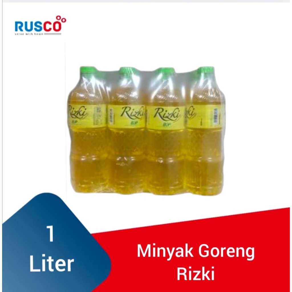 

Minyak Goreng Rizki 800ml [ 1 Pack isi 12 Pcs ]