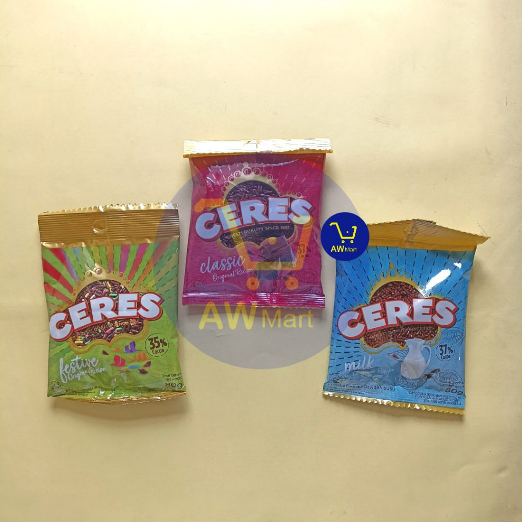 

MESES CERES 80 GRAM - COKELAT MESES WARNA WARNI