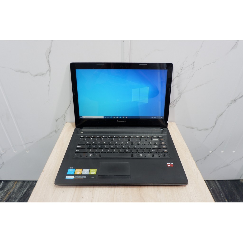 Laptop Lenovo G40 AMD A8 6410 Ram 16Gb 512Gb Normal Siap Pakai - Leptop Laptop Murah - Laptop Malang