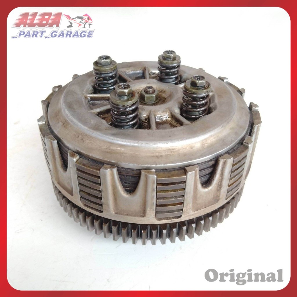 RUMAH KAMPAS KOPLING SCORPIO Z 5BP FULSET ORIGINAL COPOTAN HOUSE KOPLING SCORPIO Z OLD DAN NEW/SECON