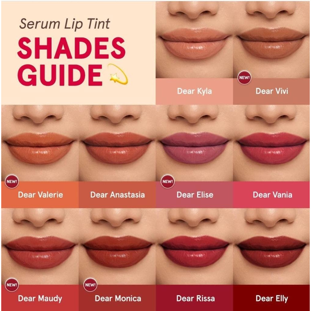 DEAR ME BEAUTY SERUM LIP TINT/DEAR ME BEAUTY HYDRAGLOW LIP STAIN