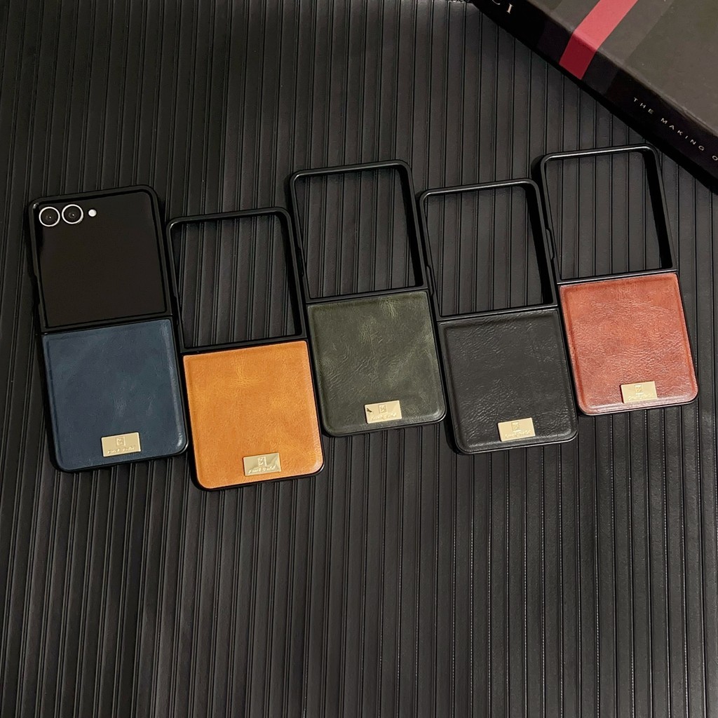 Flip7 Samsung Galaxy Z Flip7 kasus kulit Samsung Z Flip 6 Flip 5 flip4 Shockproof Phone Creativity C