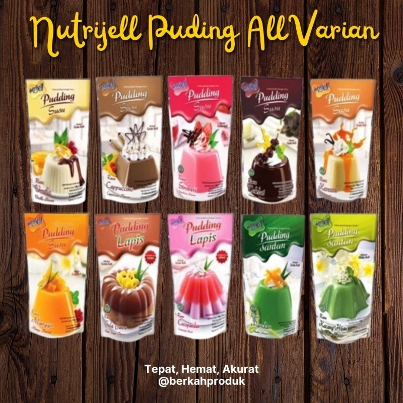 

Puding Susu Nutrijel Pudding Powder All Varian