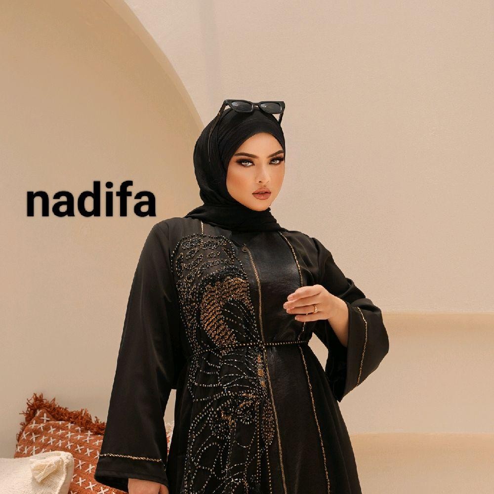 gamis abaya saraza tipe nadhifa Muslim Wanita Dress Dewasa Hitam Maxi Syari Pesta Remaja Lebaran