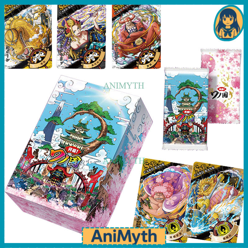 Mainan Kartu One Piece Ace, Van Augur, Burgess 1Box