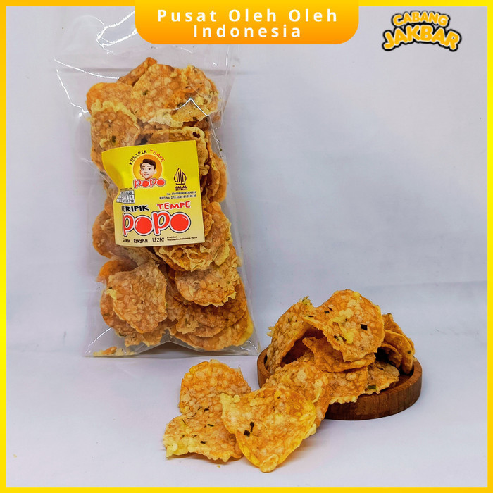 

Keripik Tempe Wonosobo Dieng Merk Popo Renyah