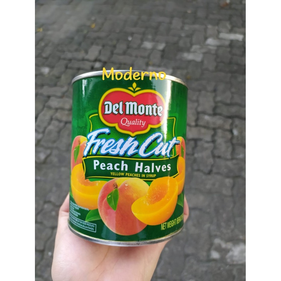 

[Best Seller] DELMONTE PEACH HALVES 825GR