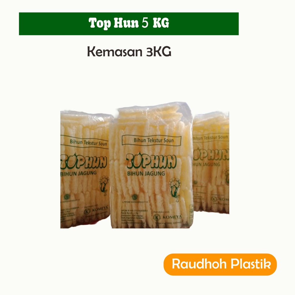 

Bihun Jagung TOPHUN Loss 3 KG