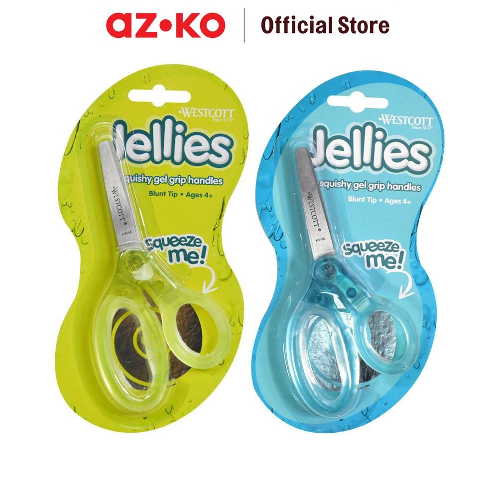 

AZKO Westcott 12.3 cm Jellies Blunt Gunting Untuk Anak Kid Scissors Alat Pemotong Kertas Serbaguna Peralatan Atk Kids Friendly Crafting Tools Perlengkapan Kerajinan Tangan