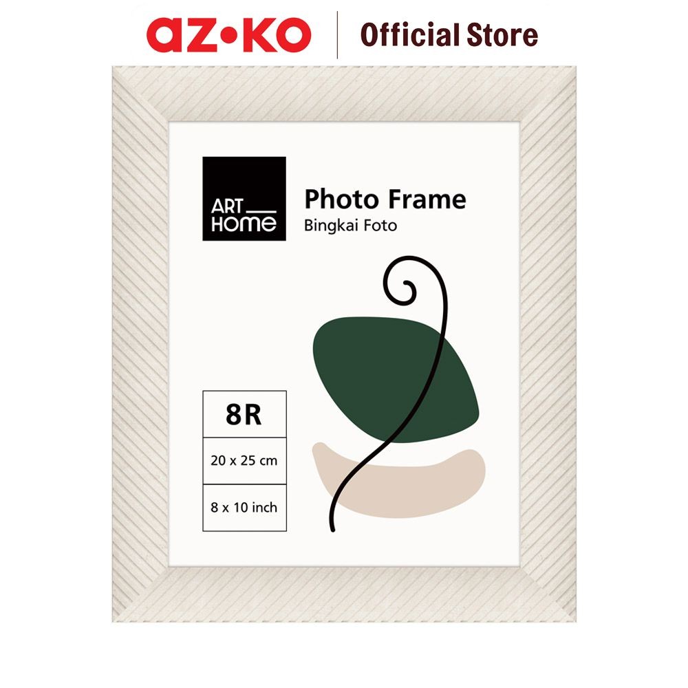 AZKO Arthome Bingkai Foto Meja Twist Pigura Aesthetic Frame Tempat Foto Pajangan Dekorasi Rumah Figu