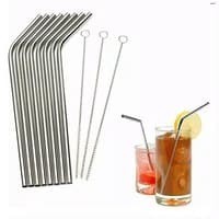 

Sedotan Stainless SET Isi 8 Sedotan Free 3 Sikat Pembersih