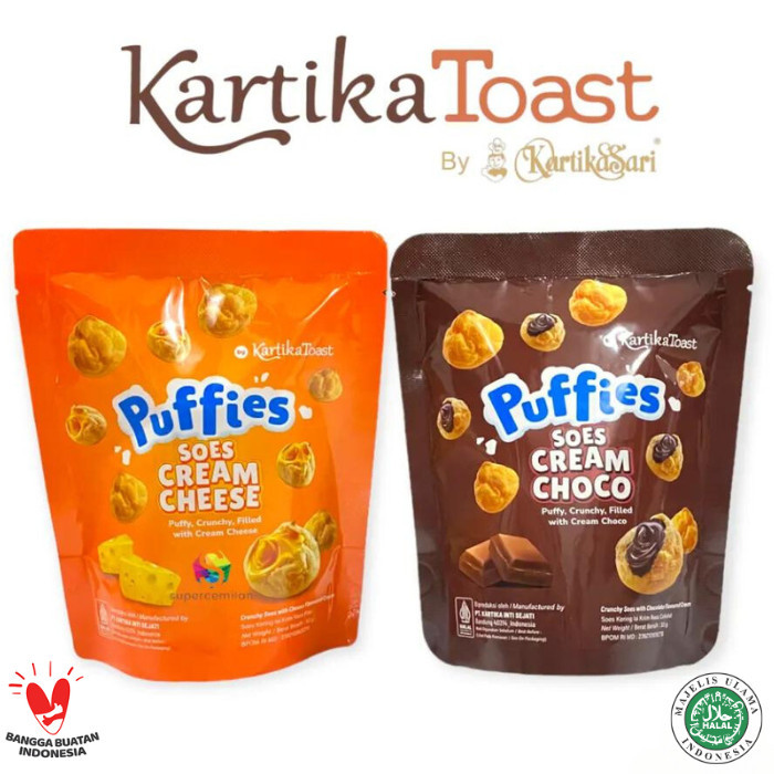 

SOES KERING KARTIKASARI KARTIKA TOAST COKLAT DAN KEJU 33 GRAM