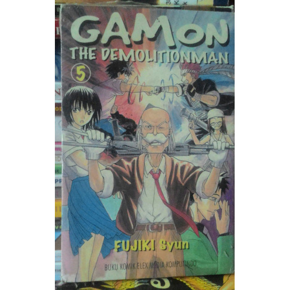 Komik Gamon the demolitionman jilid 5